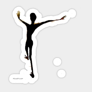 Jump into the Light Sticker